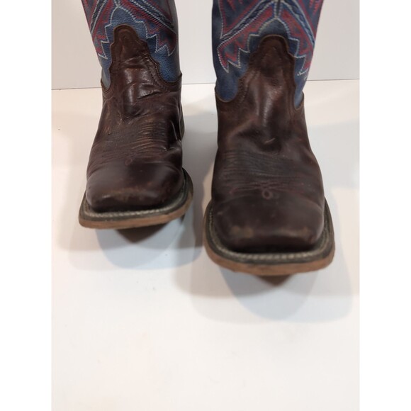 Nocona Women's Hero Nadia Blue Square Toe Western Cowboy Boots Size 8.5 B - Picture 13 of 13